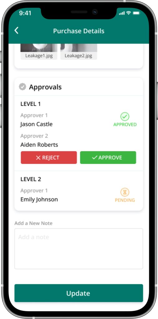 Purchase  Workflow 
